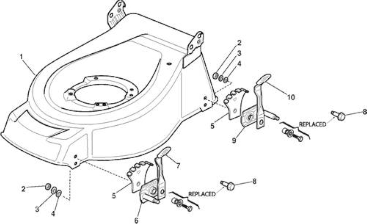 VARIOLUX 484 (2006) Lawn Mower Spare Parts - 23-1073-13 - GGP (Stiga ...